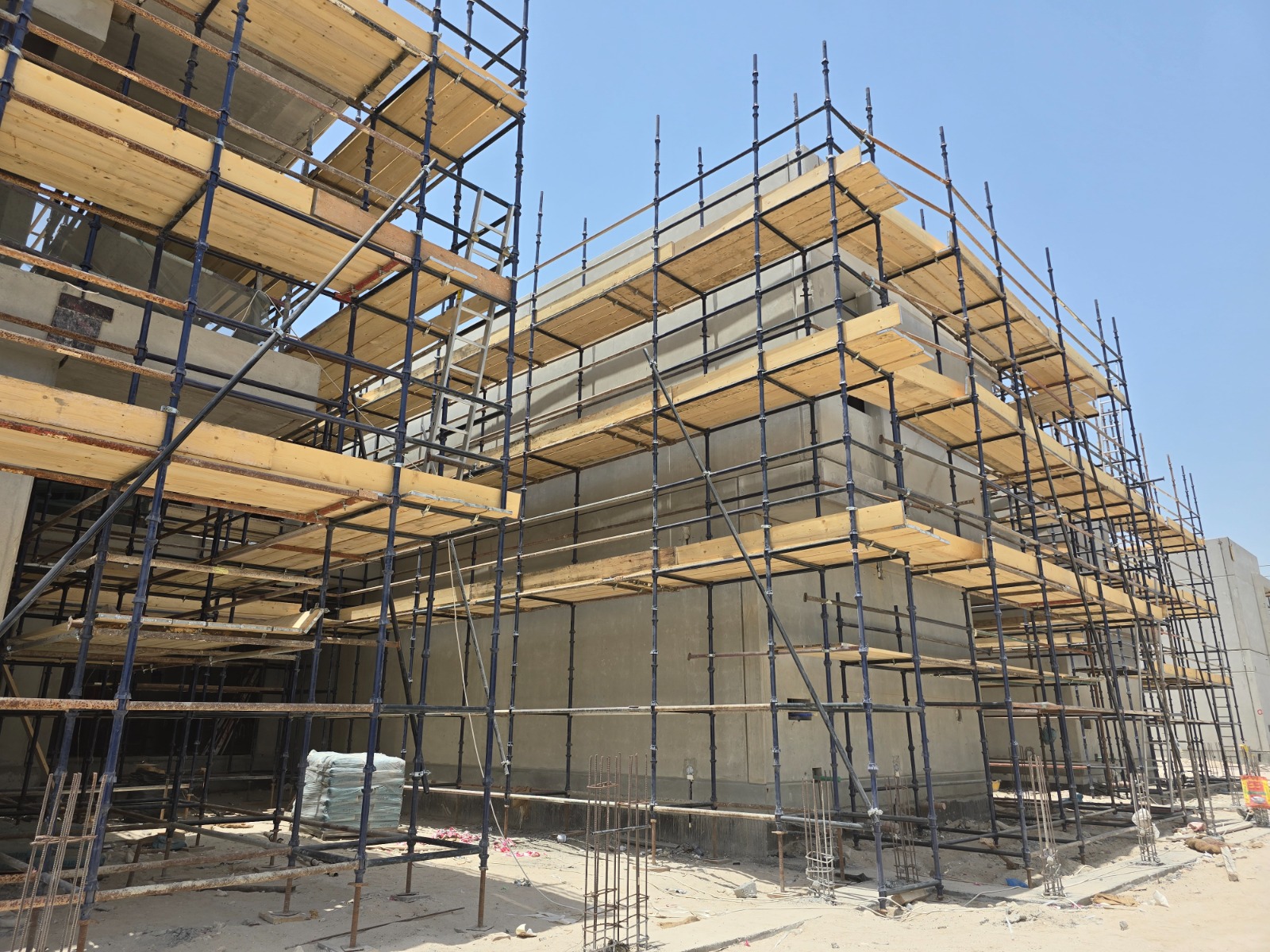 Villa External Scaffolding